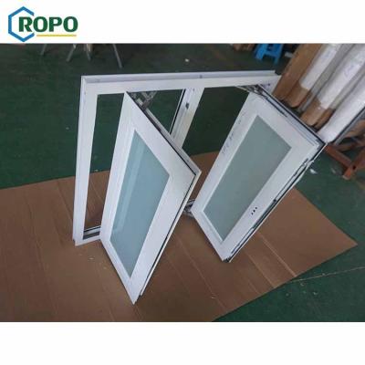 China Magnetic Screen Aluminum Blind Window , Aluminum Casement Window With Internal Blinds for sale