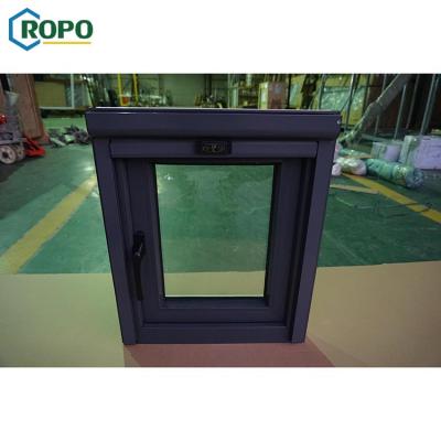 China Magnetic Screen AS2208 Australia Standard Hurricane Proof Plastic Double Glaze Temper Cheap PVC Glass Windows Casement for sale