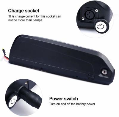 China USB Ebike Battery 36V 17ah 10s5p Lithium Ion Battery For Electric Bicycle E Bike Replacement Battery for sale