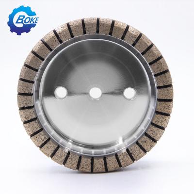 China Diamond Glass Straight Edge Machine Cup Shape Segmented Grinding Wheel for sale