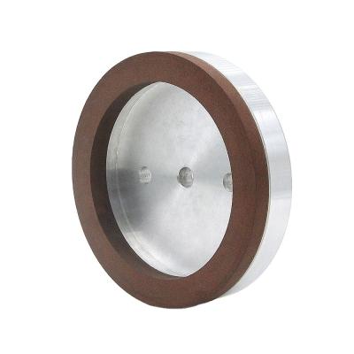 China Factory customized red bond resin cup glass grinding wheel for glass processing machine for sale