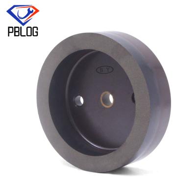 China PBLOG Wholesale Resin Wheel Glass Ceramic Slate Edging Rubber Grinding Wheel Processing Tools for sale