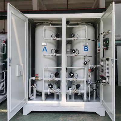 China 1 -100Nm3/h Stickstoffkapazität Steuerung Stromversorgung 0,2kw 220v 50Hz PSA Stickstoffgenerator für die verarbeitende Industrie zu verkaufen