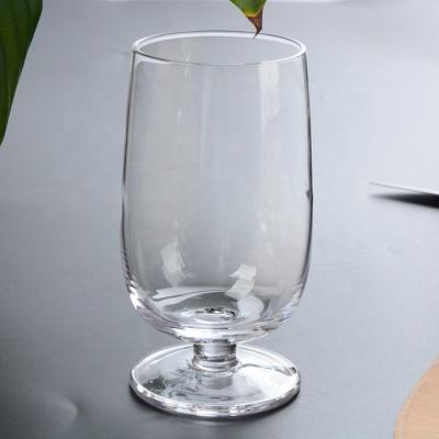 China Modern Hot Sale 480ml Beer Juice Tumbler Transparent Drinking Glass Mug For Ice Cream for sale