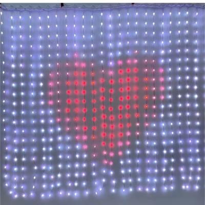 China Outdoor Hot Sale Indoor And Outdoor Moving Control Customizable Smart Curtain Light for sale
