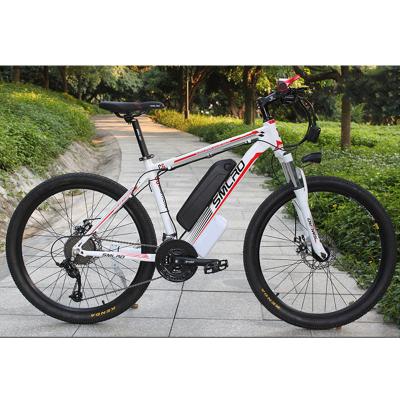 China Luxury Electric Bike 1000W 17.5Ah 27 Speed Battery 26 Inch Mountain Bike 48V Lithium Battery Electric Assisted Bicycle for sale