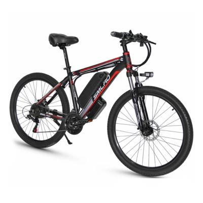 China Standard Big Power Electric Bicycle 21 Speed 48V 1000W 13AH Lithium Battery For Adult Max Speed 45km/h Electric Mountain Bike for sale