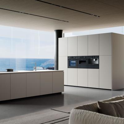 China Modern Style Cabinet Full Set Designs Complete Minimalist Lacquer Kitchen Cabinets for sale