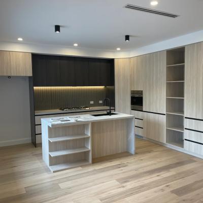China Compact Recycled Kitchen Cabinets Customizable Whole House Design Antifungal Feature Apartment House for sale