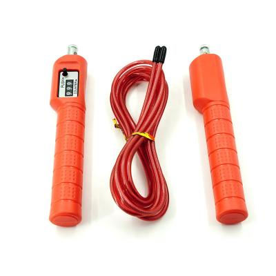 China Jump Workout And Speed Training Jump Ropes Cheap Products Colorful Digital Counting Handle PVC Skipping Jump Rope for sale