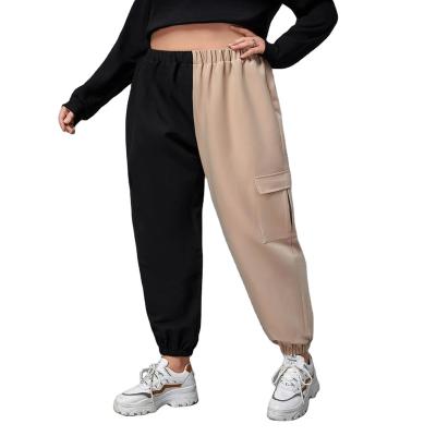 China New Design Anti-pilling Fashionable Multi-color Waist Plus Casual Women's Pants for sale