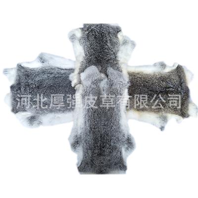 China Auto Upholstery For Sale Rex Rabbit Skin 100% Genuine Rex Rabbit Fur Pelt for sale
