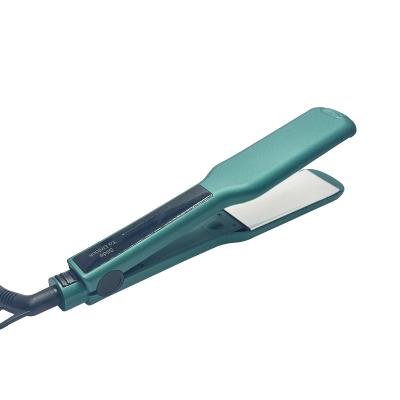 中国 Professional Ceramic Hair Straightening Iron with Titanium Gold Aluminum Plate 販売のため