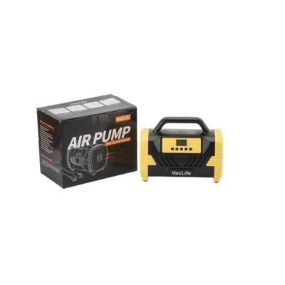 China Wheel widthâ ¤ 245mm VacLife Portable Car Tire Pump Bomba De Aire Electrica Para Bicicleta Air Pump A for sale