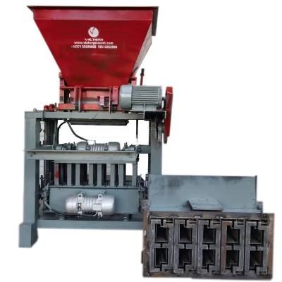 China Construction works The factory direct sale free - burning hollow brick machine small mobile cement brick machine for sale