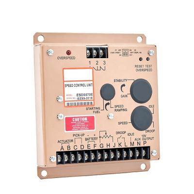 China Voltage Generator Unit Speed Control Panel ESD5570E Speed Controller Elektronische Snelheidsregeling Diesel Regulating Motor Onderdelen for sale