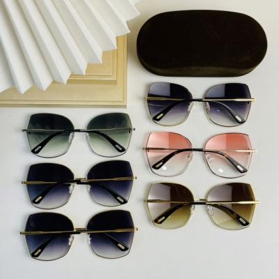 China Luxury Brand Tom TF714 Fashion Trendy Optical Frame Polarized Sunglasses Men Tom Ford Sunglasses For Women Driving Square Mirror Sunglasses for sale