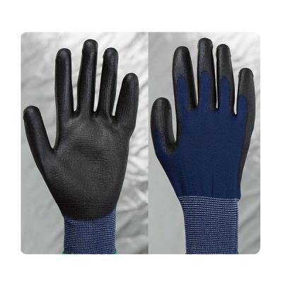 Chine Le revêtement bleu de polyester de mesure de Davy 13 d'automobile avec l'unité centrale noire a plongé des gants à vendre