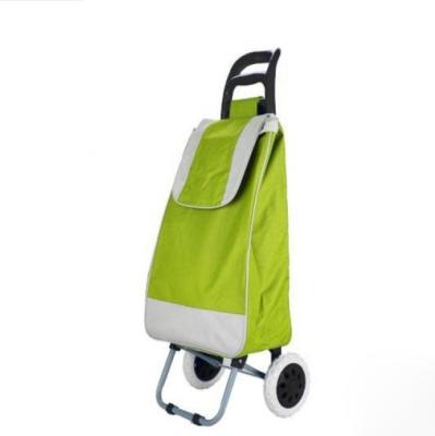 China Folding Trolley Fashionable Trolley Bag Foldable Market Hand Cart Large Capacity Shopping Trolley Bag for sale