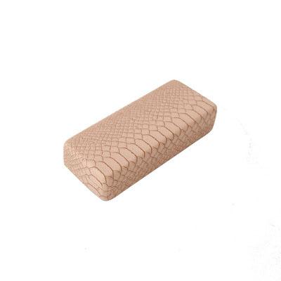 China Fashional Glass Case Personality Snake Pattern Myopia Glasses Case Large Anti-pressure Creative Sunglasses Box Glass Storage Mirror Leather Box for sale