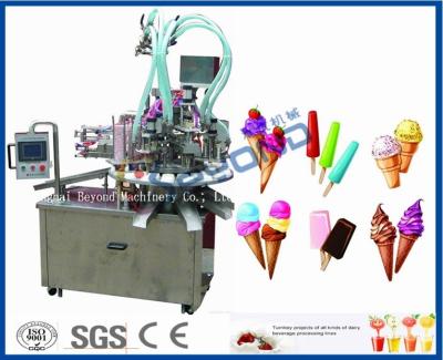 Chine usine en plastique de laiterie de la tasse 500L, crème glacée professionnelle faisant la machine à vendre