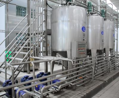 Chine Cuve de fermentation de yaourt de l'isolation 3000L de solides solubles 50mm à vendre