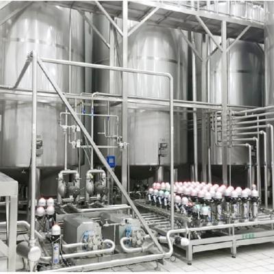 Chine UHT traitant la ligne crème de mélange de mélange automatique de lait à vendre