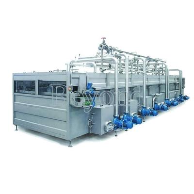 Chine SUS304 a carbonaté expédier de Stepless de tunnel de pasteurisation de boissons à vendre