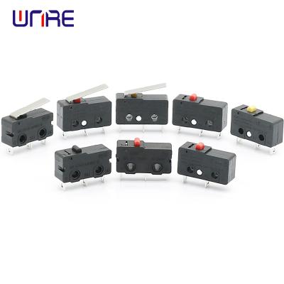 China -25â at +105â Micro Switch Copper Touch 125/250V 2/3 Pin Mini Limit Switch Quick Button Switch for sale