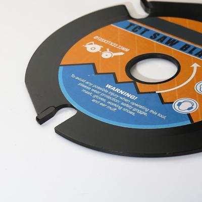 China High Speed Smooth Alloy/Straight Edge Woodworking Saw Blade Woodworking Board Carbide Cutting Blade 3 Teeth Woodworking Saw Blade for sale