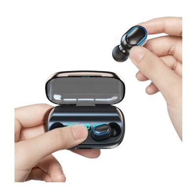 China Factory Price T11 Tws Headphones Powerbank Perfect Sound Wireless Power LCD Show Earbuds Radio Headphones for sale