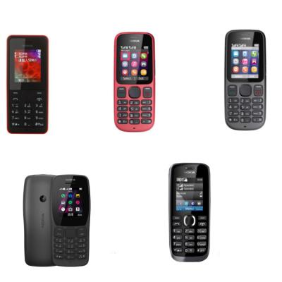 China Professional Wholesale Used Cell Phone Refurbished Cheap Phone For Nokia 101 107 110 112 130 Other Model for sale