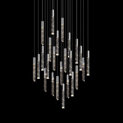 China Modern Art Crystal Custom Home Chandelier For Living Room And Bedroom Lobby for sale