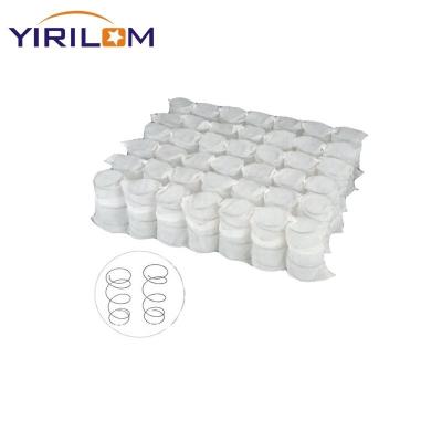 China Customized Sofa Spring 6-6.7cm Middle Diameter 1.8mm Diameter Steel Breathable Pocket Spring Coil for sale