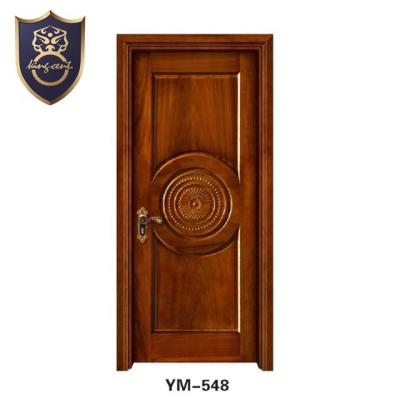China Modern Cheap House Door Kerala Door Designs Flat Solid Wood Teak Doors Price for sale