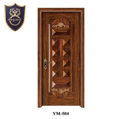 China Large Environmental Friendly Stock Of Interior Door High Quality Solid Wood Doors For Cottage for sale