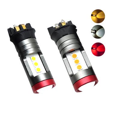 中国 Customized High Power PW24W PWY24W 3030 7SMD Canbus LED Bulbs For Turn Signal Light Error Free 12V-24V Light Daytime Current Nonpolarity PWY24W/PWY24W-3030-7smd- Canbus Nonpolarity 販売のため