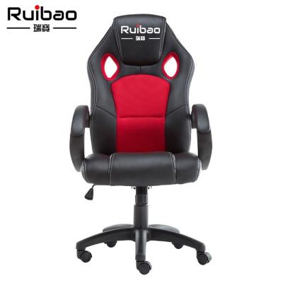 China Executive Chair Hot Sale Modern Leather Ergonomic PC Gamer Chair Runner Office Racing Chair for sale