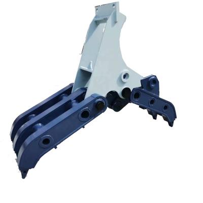 China Hot Selling Grab Metal Grapple Attachment Excavator Mechanical Log Grapple for sale