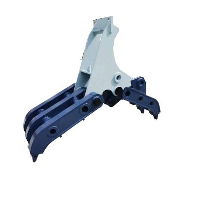 China Mechanical Grab Metal Rotation Grapple Mechanical Excavator Grapple To Grapple Rotator Motor For Excavator for sale