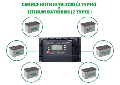 China Intelligent Black PWM Solar Regulator 60A IP22 With Remote Display for sale