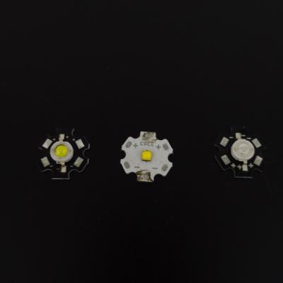 Cina Scelga 1 watt/1w il diodo luminescente principale alto potere 520nm con il PWB della stella in vendita