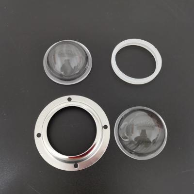 Cina La pannocchia di altezza 24mm del diametro 50mm ha condotto il riflettore, lente di vetro ottico per la lampada principale della strada in vendita