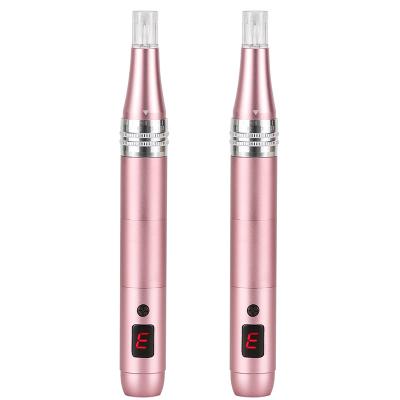 China Popular Product New 2022 Face Lift Skin Tightening Micro Teasing Pen Wholesale Face Lift Cleansing Marks Acne Treatment Microneedle Pen for sale