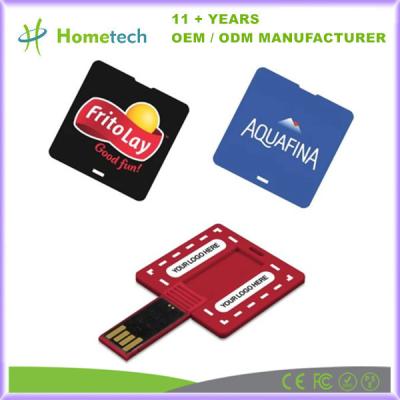 中国 カスタマイズされたスクエア クリエイティブカード USBスティック フラッシュメモリーカード 32GB 16GB 8GB 4GB 2GB USBペン 販売のため
