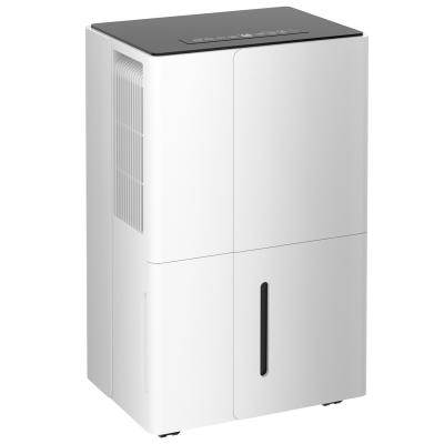 China Removable Water Tank Air Drying Portable ABS Dehumidifier 50KG Te koop