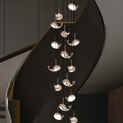 China Modern apartment villa villa living room chandelier interior lighting interior lighting inter living room dinning pendant lighting for sale