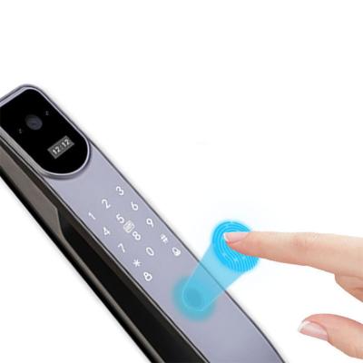 China Home Hotel Apartments Office Intelligent Recognition Lock Security Fingerprint Password Digital Code Automation Home Tuya Optional Door Lock for sale