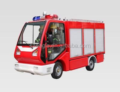 China 72V/6.3KW EG6040F Electric Vehicle Mini Fire Fighting Truck < 3000L for sale
