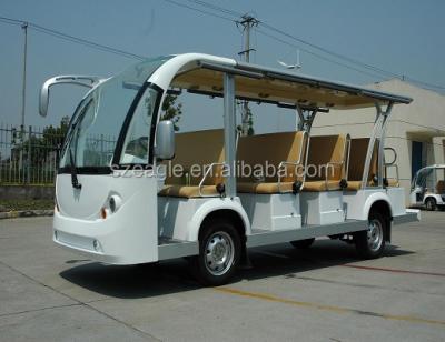 China Aluminum Roof Strut Electric Sightseeing Car, 14 Seats, EG6158K, CE, Fashionable for sale